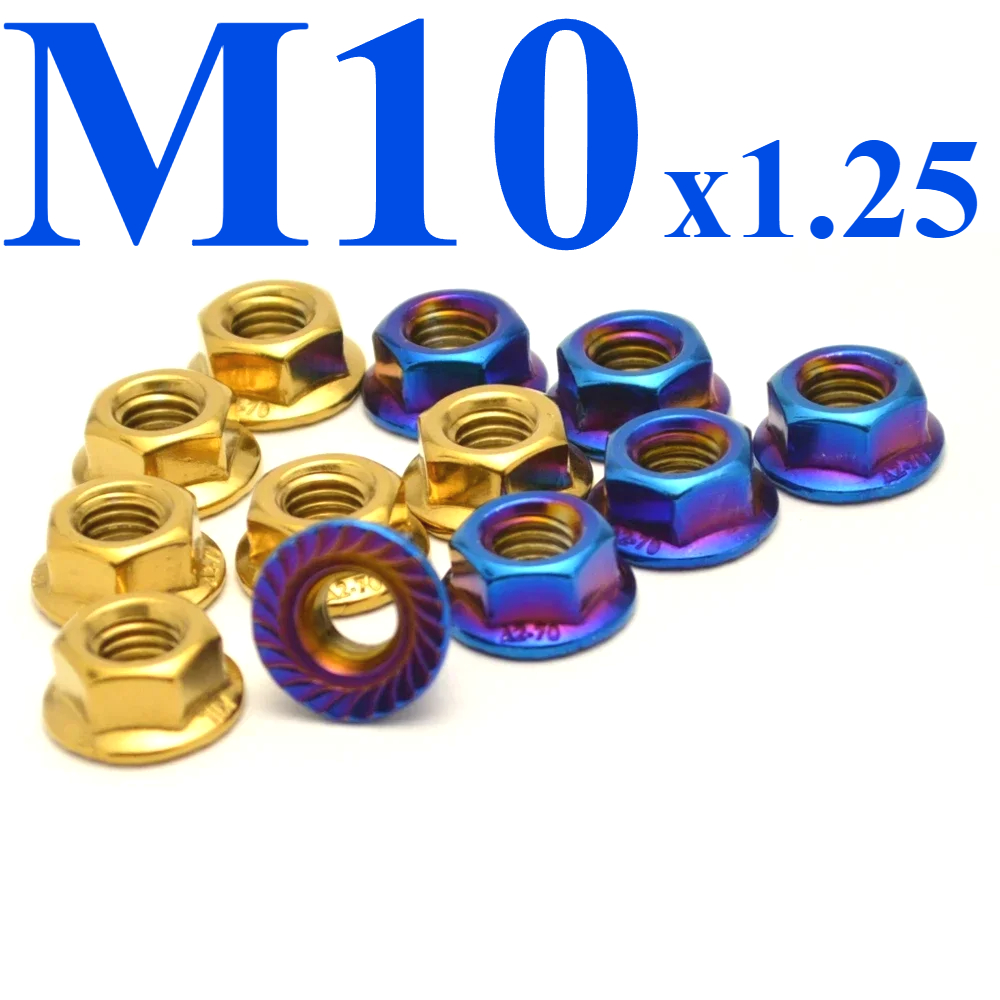 Sprocket - Porcas da roda dentada traseira m10