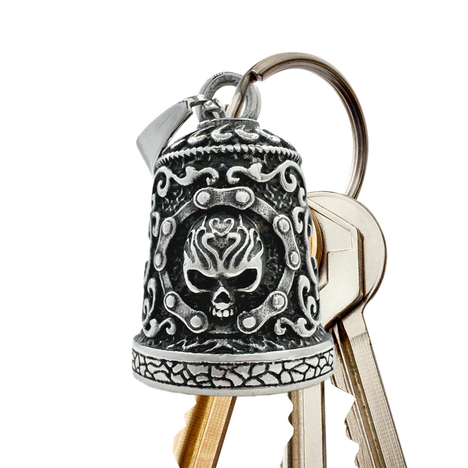 Motorcycle Chain - Sino de Caveira para Moto: Decoração
