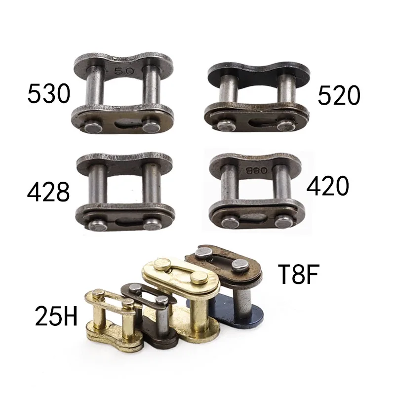 428 Chain - 1 peça ligação de anel de