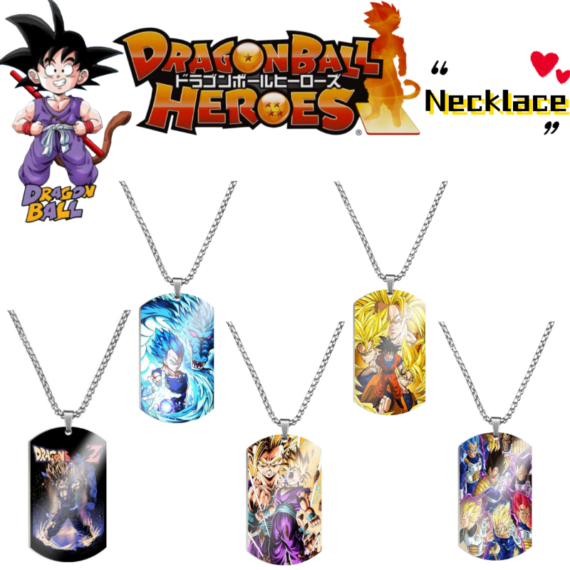 Steel Chain - Colar de Metal Fashion Dragon Ball