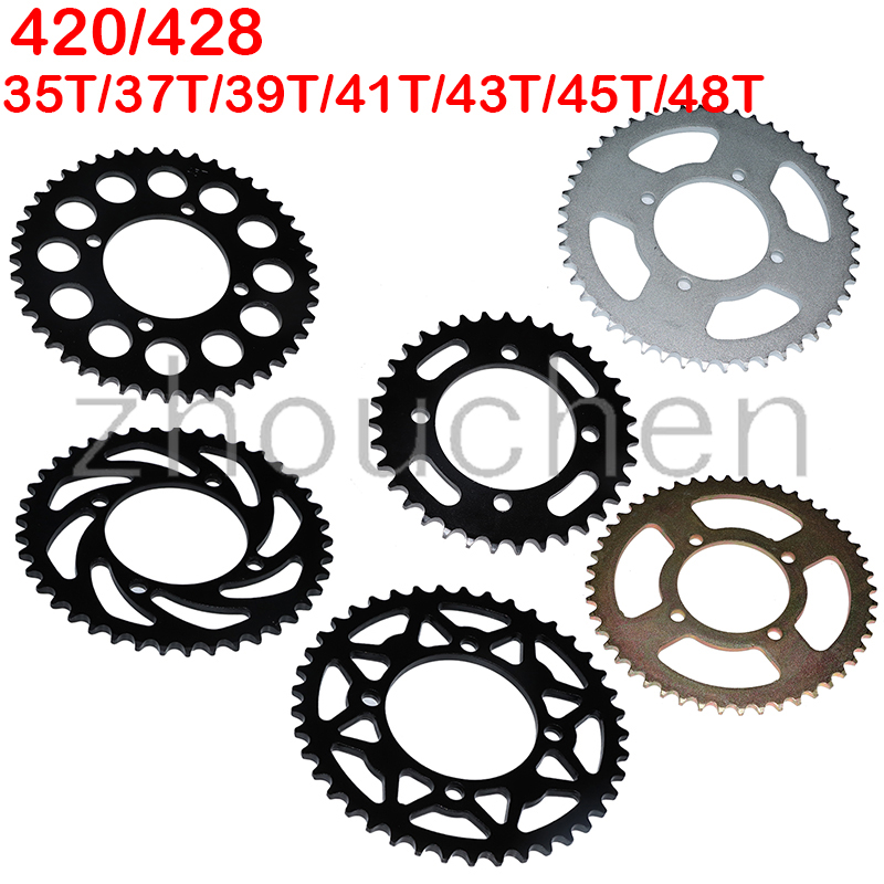 428 Chain - 420/428 correntes 76mm 35t 37t 39t
