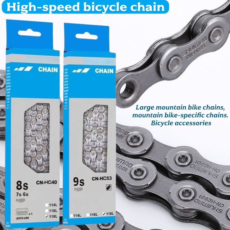 Master Link Chain - Corrente de Bicicleta de Montanha de