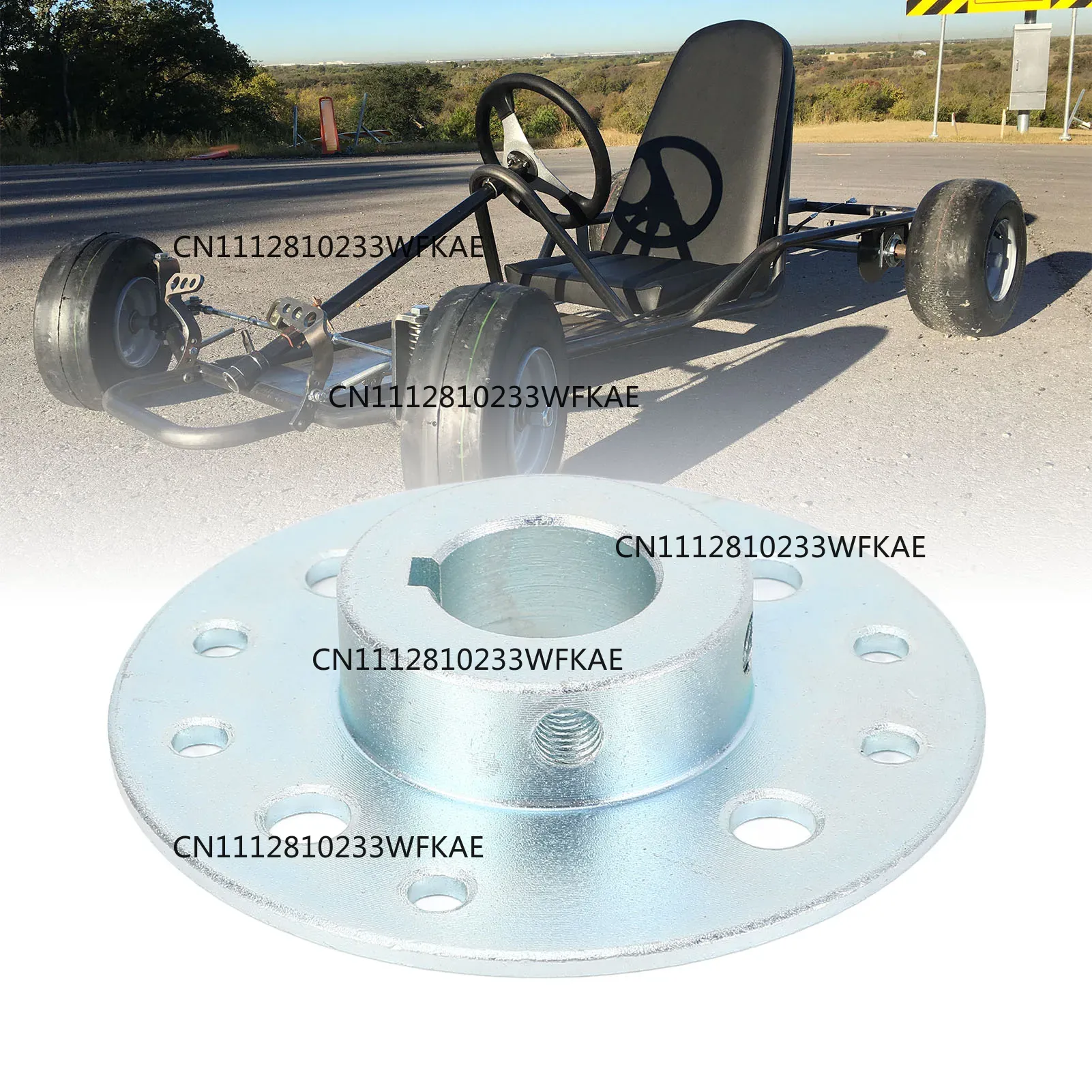 Sprocket - Adaptador de cubo de freio com
