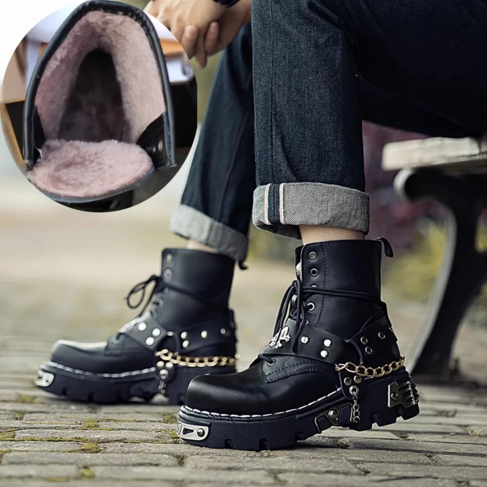Botas de Motocicleta Masculina - Motorcycle Chain avaliação e preço