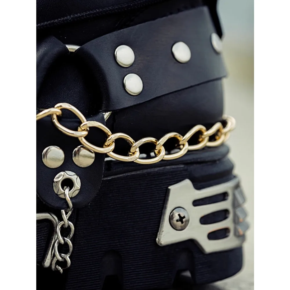 Botas de Motocicleta Masculina - Motorcycle Chain avaliação e preço