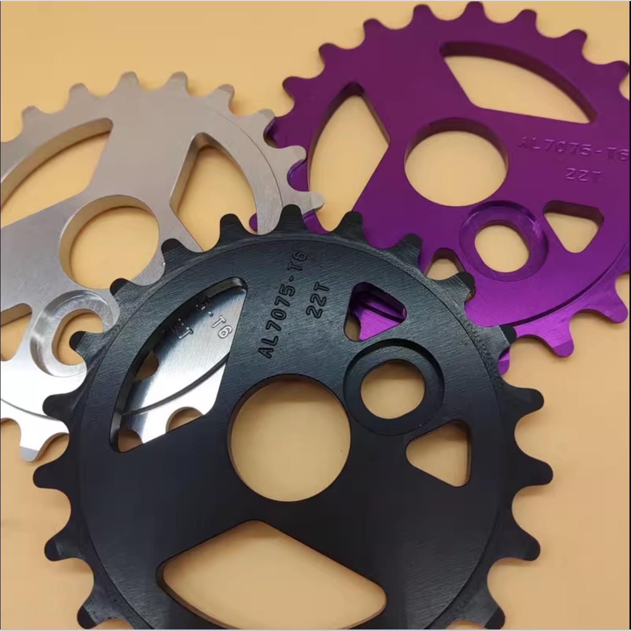 Coroa de BMX 18T 22T em alumín - Sprocket avaliação e preço