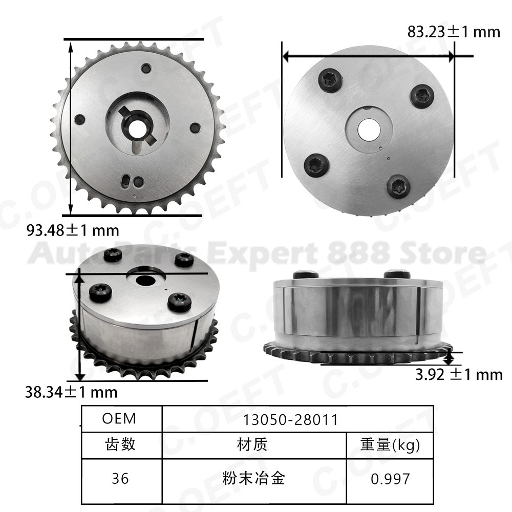Para toyota camry 2az engrenag - Sprocket avaliação e preço
