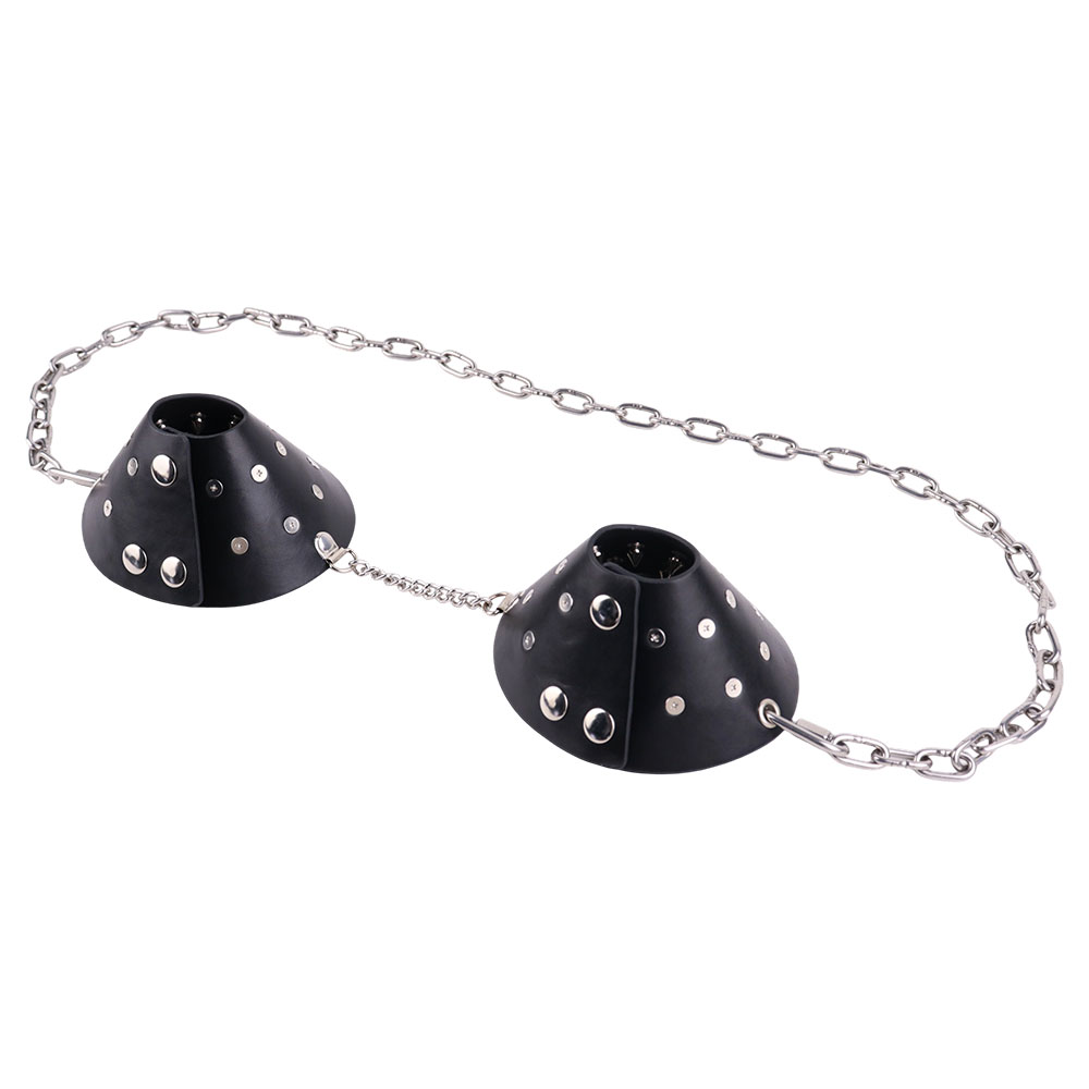 Doglov peito bondage feminino  - Steel Chain avaliação e preço