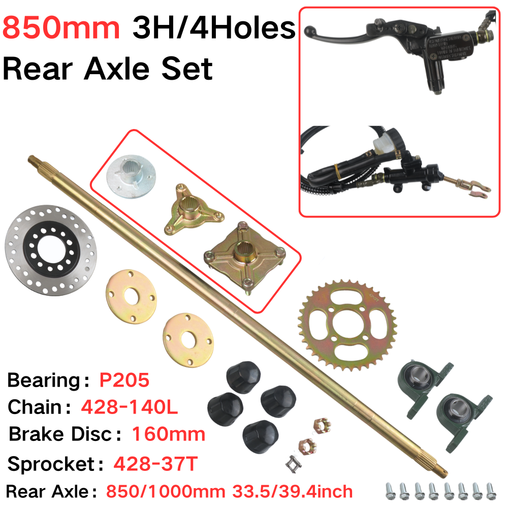 Conjunto Completo de Eixo Tras - Sprocket Chain avaliação e preço