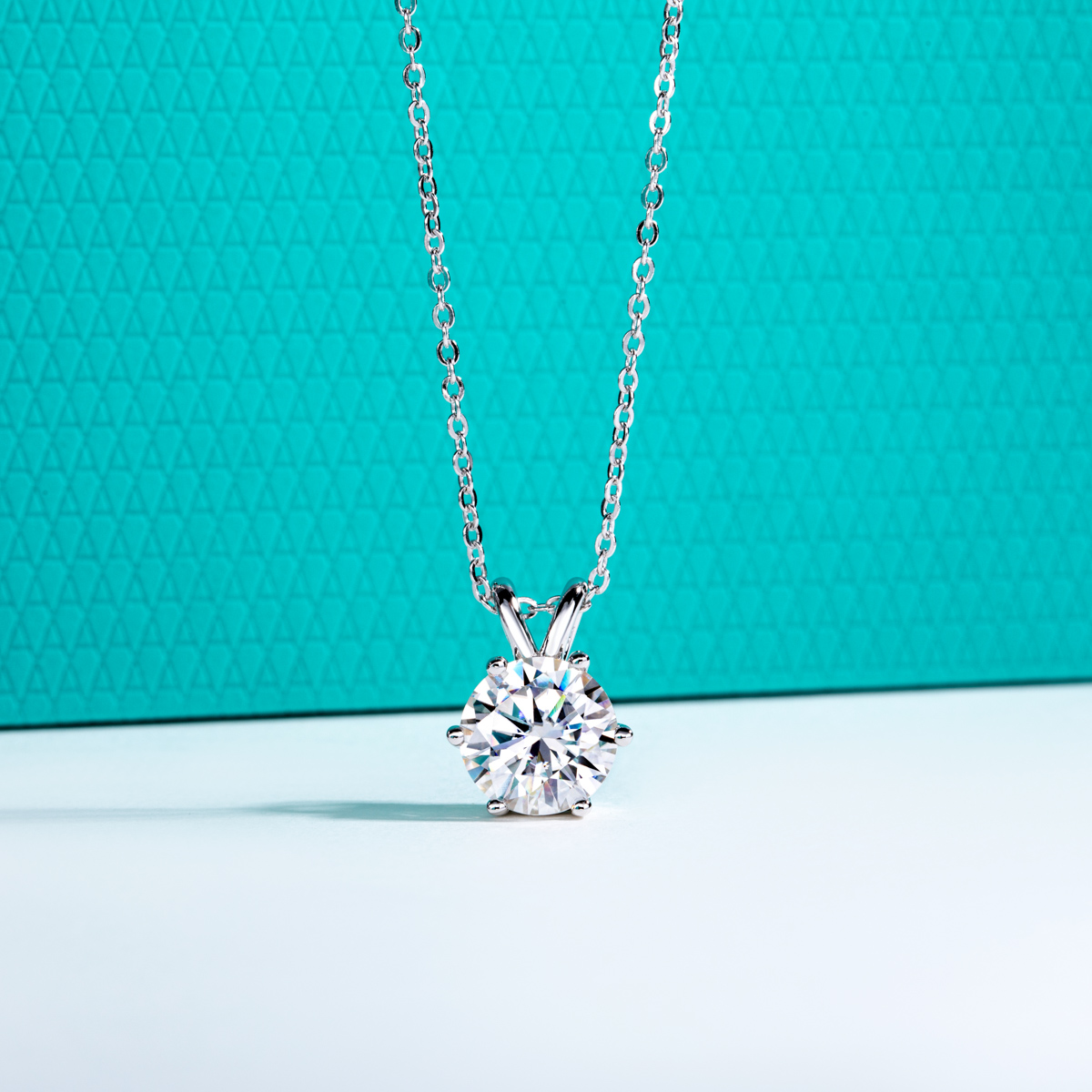 AnuJewel D Cor Moissanite Cola - Ansi Chain avaliação e preço