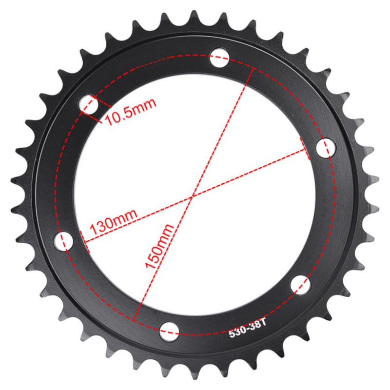 Roda dentada dianteira e trase - 530 Chain avaliação e preço