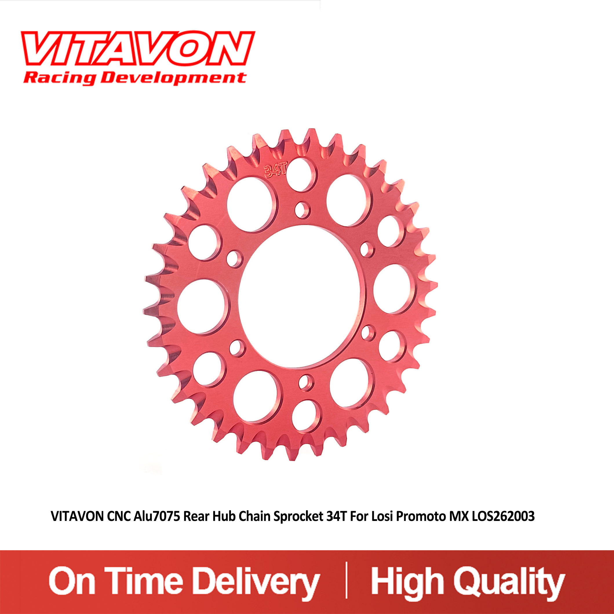 VITAVON CNC Alu7075 Roda denta - Chain Sprocket Set avaliação e preço