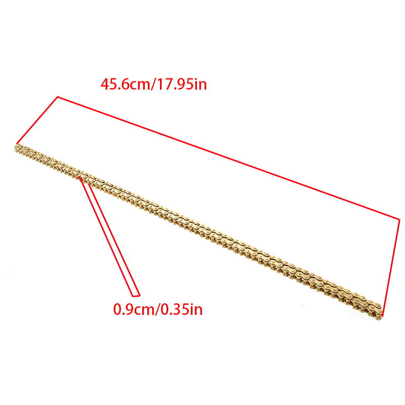 Corrente 25H 114 Dourada, Corr - Bike Chain avaliação e preço